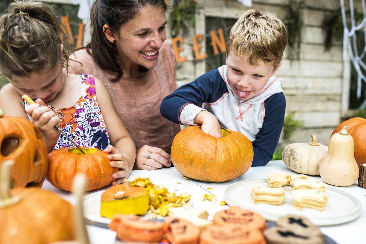 Halloween food festival for children