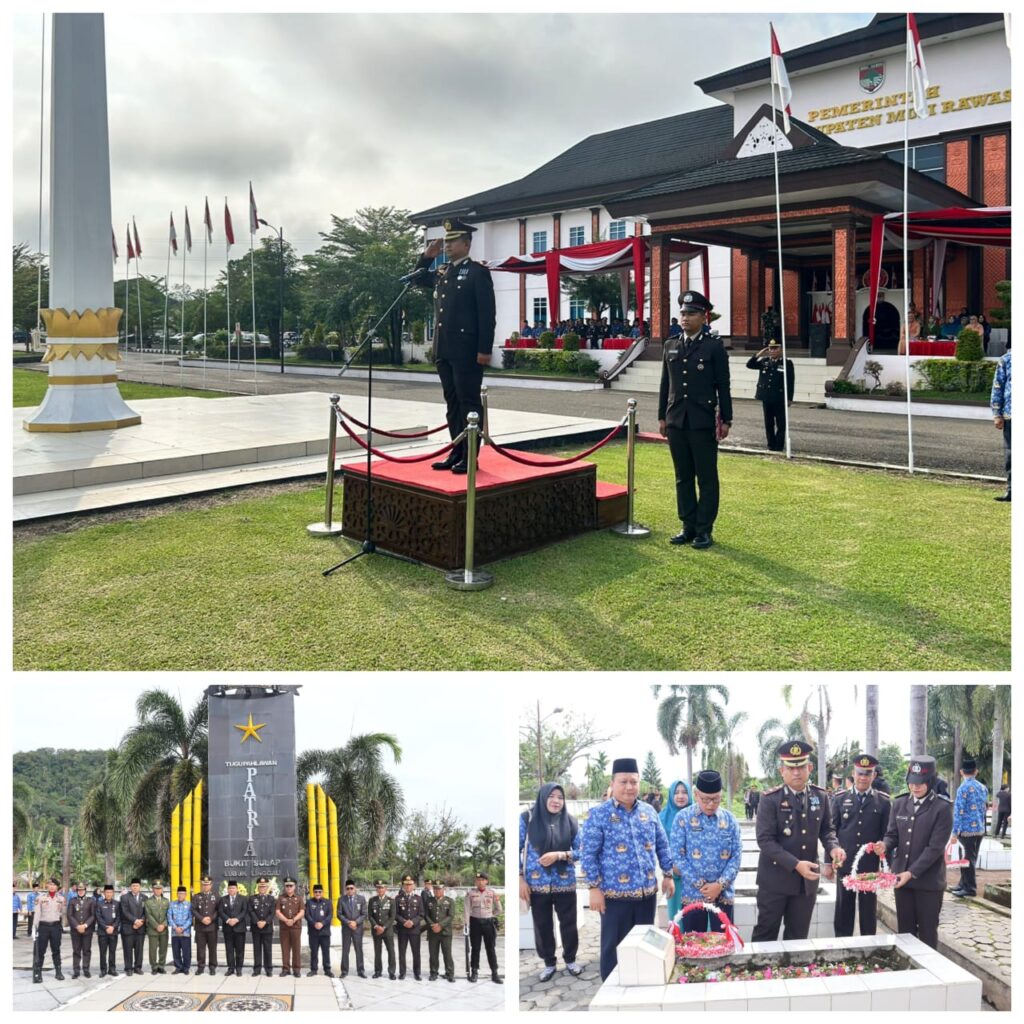 Hormati Jasa Pahlawan, Polres Musi Rawas Bersama Stakeholders Gelar Upacara Hari Pahlawan ke-79