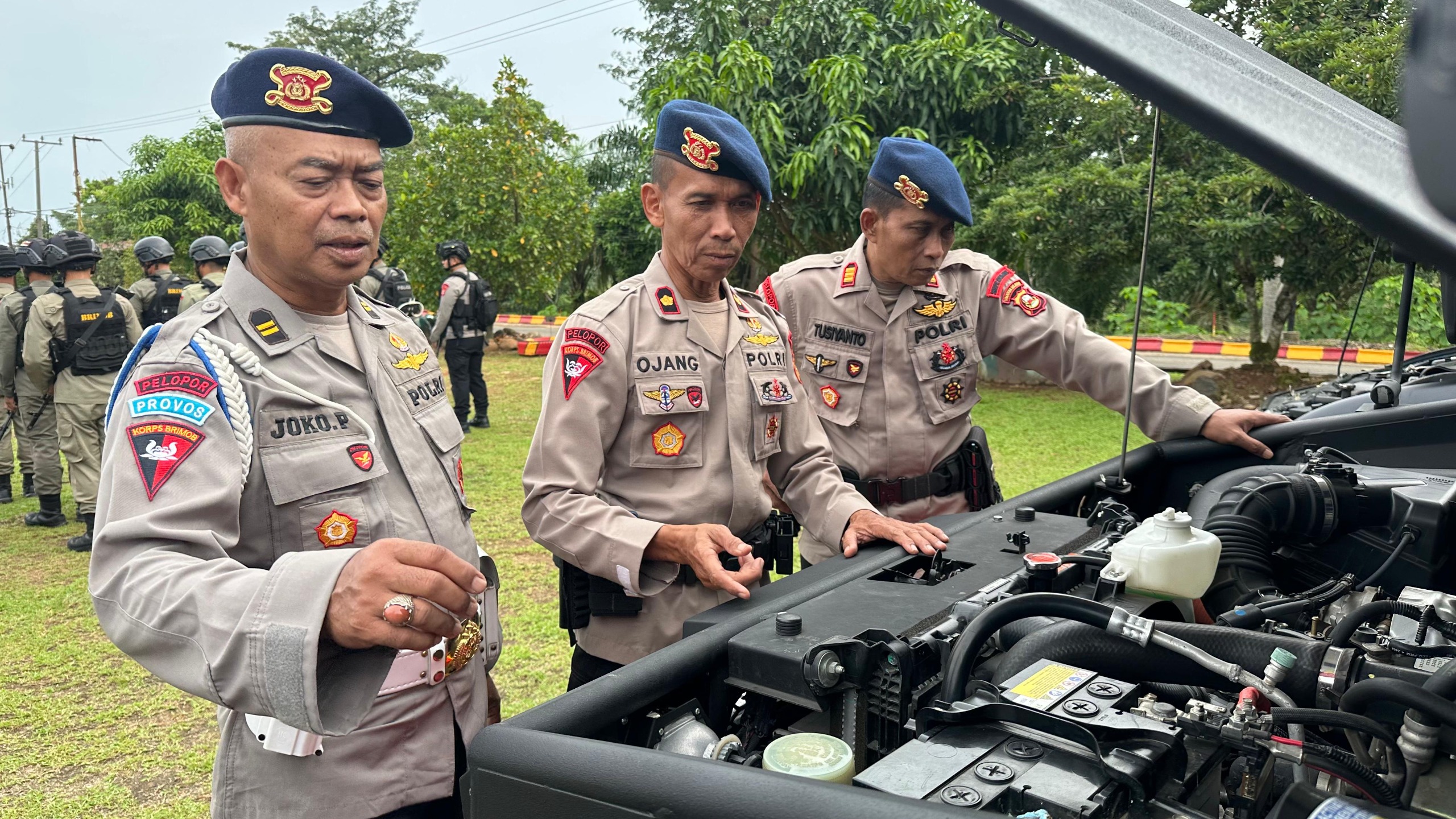 Batalyon B Pelopor Satbrimob Polda Sumsel Tingkatkan Kesiap Siagaan Menghadapi Potensi Bencana Alam