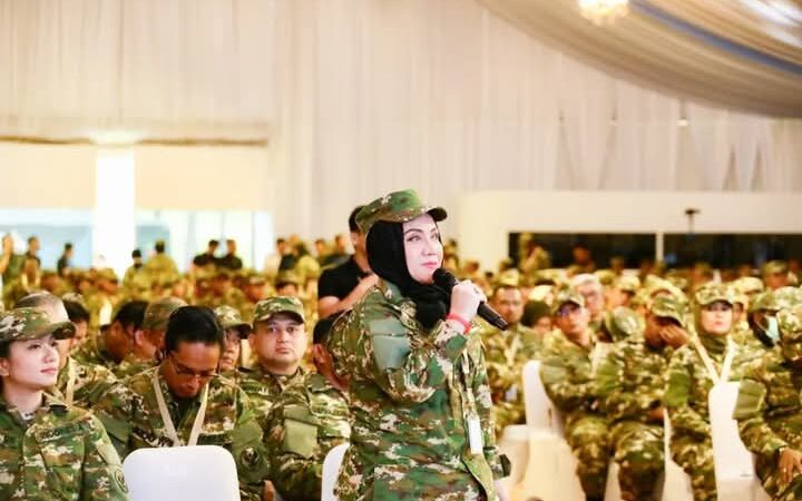 Hj. Ratna Machmud Bupati Musirawas Menyampaikan Ke Mendagri Keberlanjutan Pembangunan RSUD dr.Sobirin