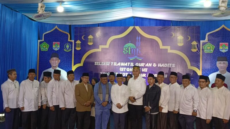 STQH ke-7 Tingkat Kota Lubuklinggau di Buka Langsung Oleh   Wakil walikota H Rustam Effendi