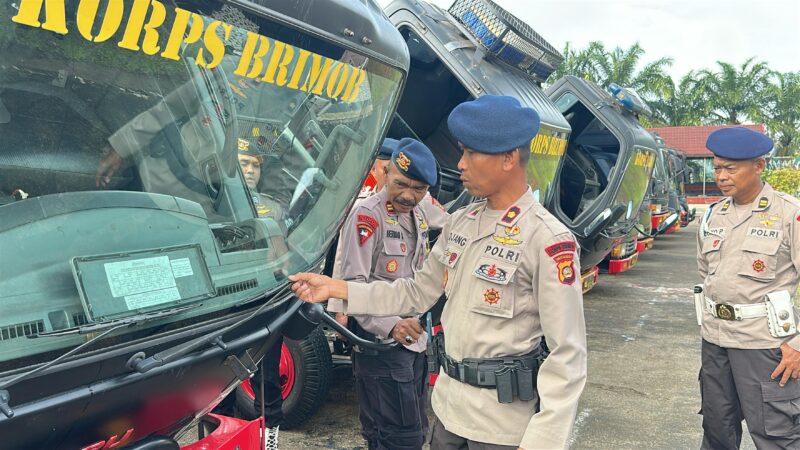 *Tingkatkan Kesiapan Operasional, Satbrimobda Sumsel Batalyon B Pelopor Gelar Apel Satuan**