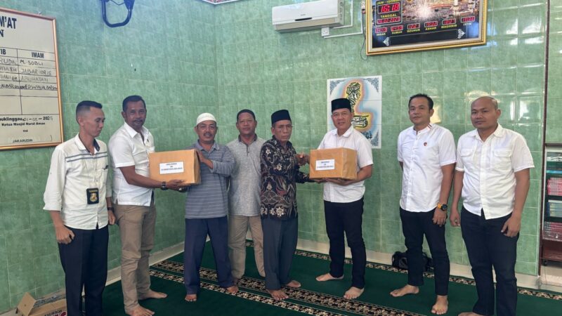 Satuan Reserse Narkotika Polres Lubuk Linggau,Melaksanakan Kegiatan Bakti Sosial Menyambut Bulan Suci Ramadhan. 