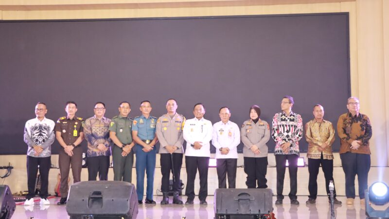 Kapolres Dampingi Kabid Humas Polda Lampung Hadiri Opening Ceremony HPN dan HUT Ke-79 PWI di Lampung Utara