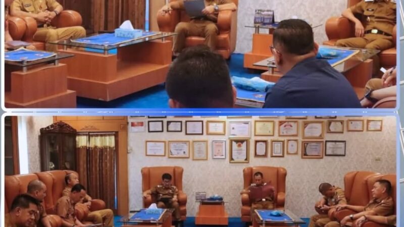 Bupati Lampung Utara Pimpin Rapat Persiapan Kunjungan Safari Ramadhan Tingkat Provinsi Lampung