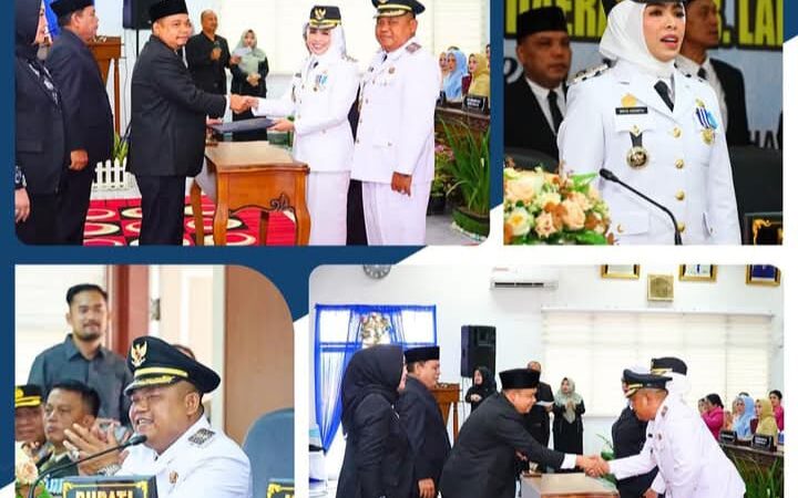 Pidato Perdana, Bupati Labuhanbatu Paparkan Visi Misi Pembangunan Kabupaten Labuhanbatu