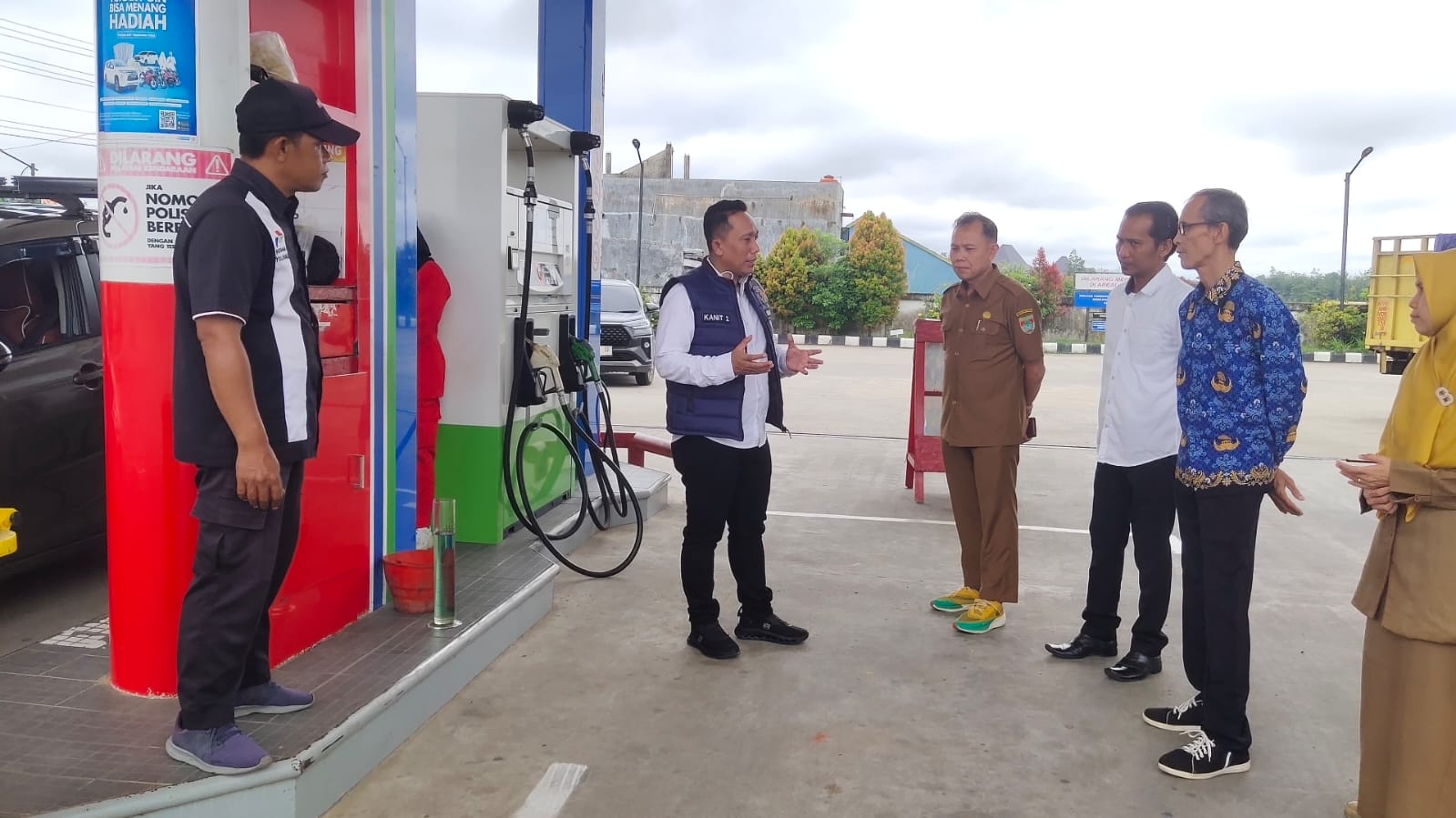 Pastikan Takaran, Kualitas dan Stok BBM Jelang Lebaran, Satreskrim Polres Musi Rawas Bersama Intansi Terkait Lakukan Sidak ke SPBU Pertamina