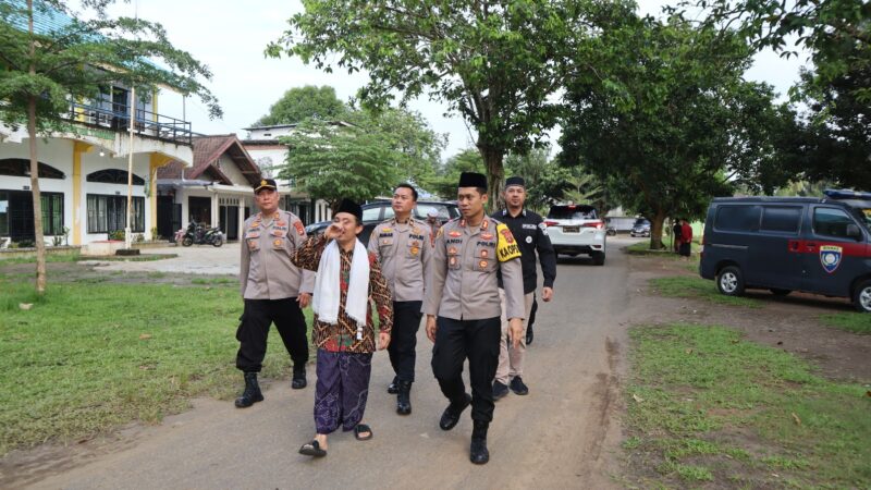 Silaturahmi ke Ketua MUI dan Ponpes Saiful Jannah, Kapolres Musi Rawas : Mohon Pamit dan Terima Kasih Dukungan dan Kerjasamanya