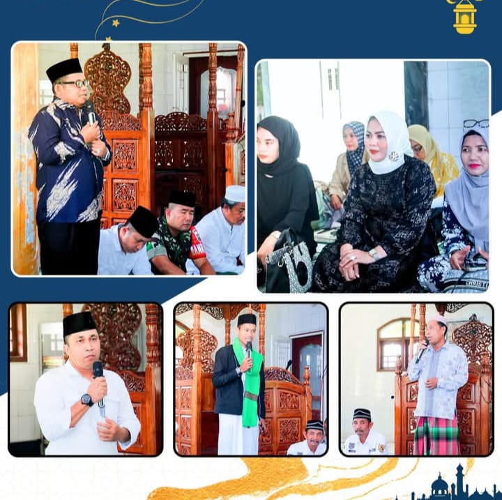 Safari Ramadhan Ketiga, Wabup Labuhanbatu Sambangi Masjid Jamik Istiqomah Desa Sei Tampang