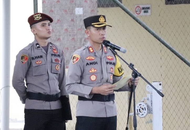 Kapolres Musi Rawas Pimpin Sertijab Dua Perwira, AKP Fery Firdayanto Jabat Kabag Log dan AKP Zulkifli Jabat Kasat Intelkam