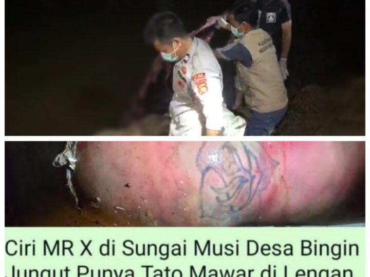 Sigap Evakuasi Jenazah Mr X di Sungai Musi, Polres Musi Rawas : Bagi Kehilangan Anggota Keluarga, Silakan Cek ke RS Siti Aisyah