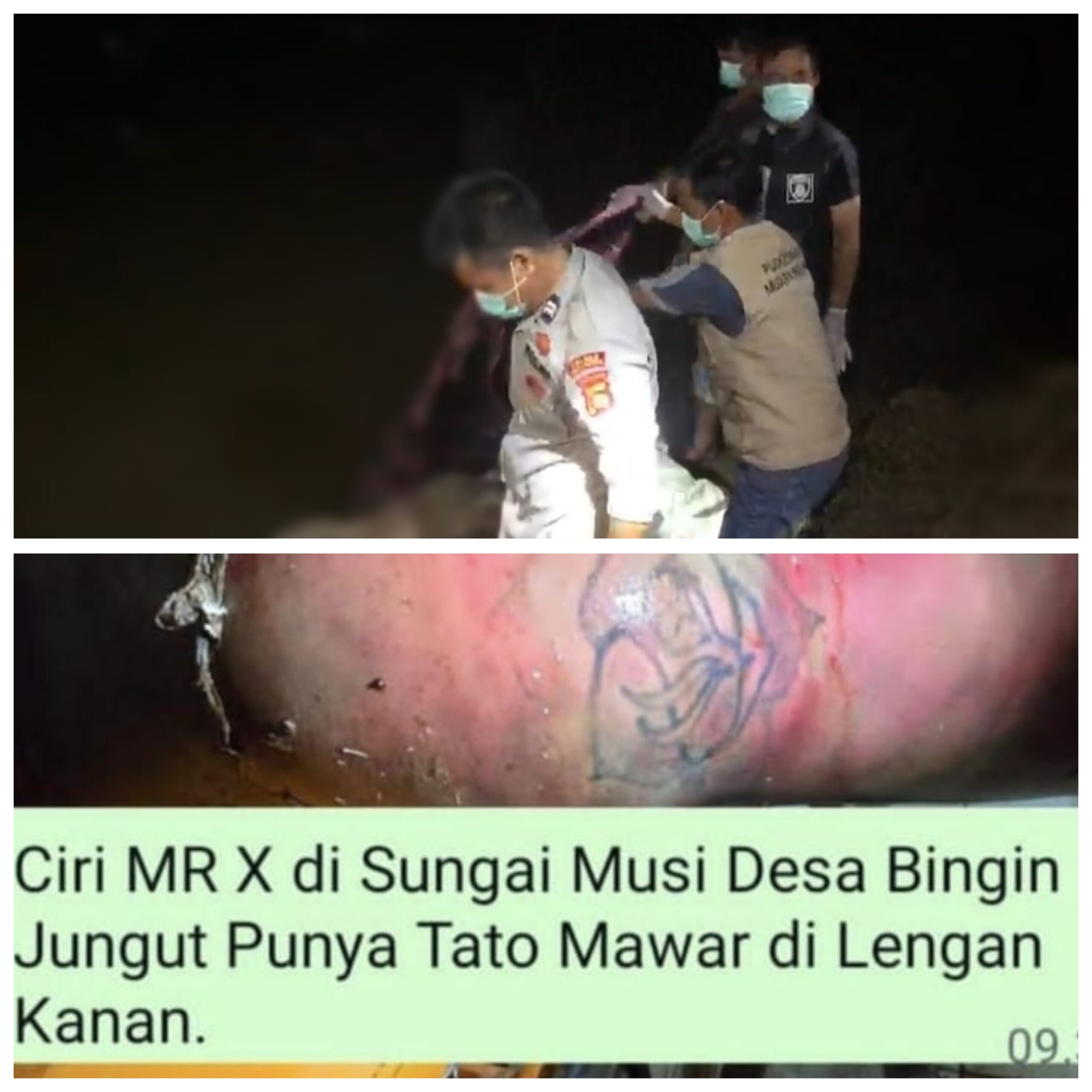 Sigap Evakuasi Jenazah Mr X di Sungai Musi, Polres Musi Rawas : Bagi Kehilangan Anggota Keluarga, Silakan Cek ke RS Siti Aisyah