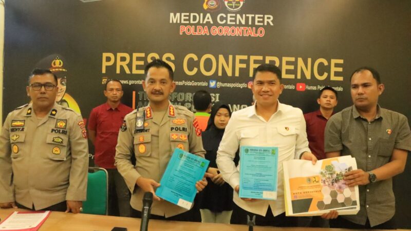 Direktorat Reskrimsus Polda Gorontalo Ungkap Kasus Korupsi Peningkatan Jalan Nani Wartabone Sebesar 5 M lebih, Tetapkan 2 Tersangka