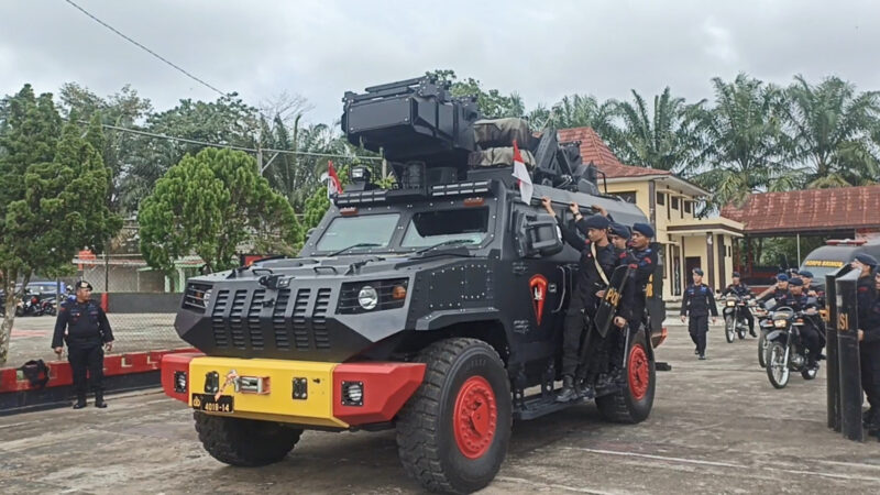 Latihan Detasemen 45 Anti Anarkis Batalyon B Pelopor: Siap Jaga Ketertiban dan SOP Personel Jelang PSU di Empat Lawang