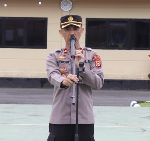 70 Personel Polres Musi Rawas BKO PSU Pilkada Empat Lawang, Wakapolres Berikan Arahan 