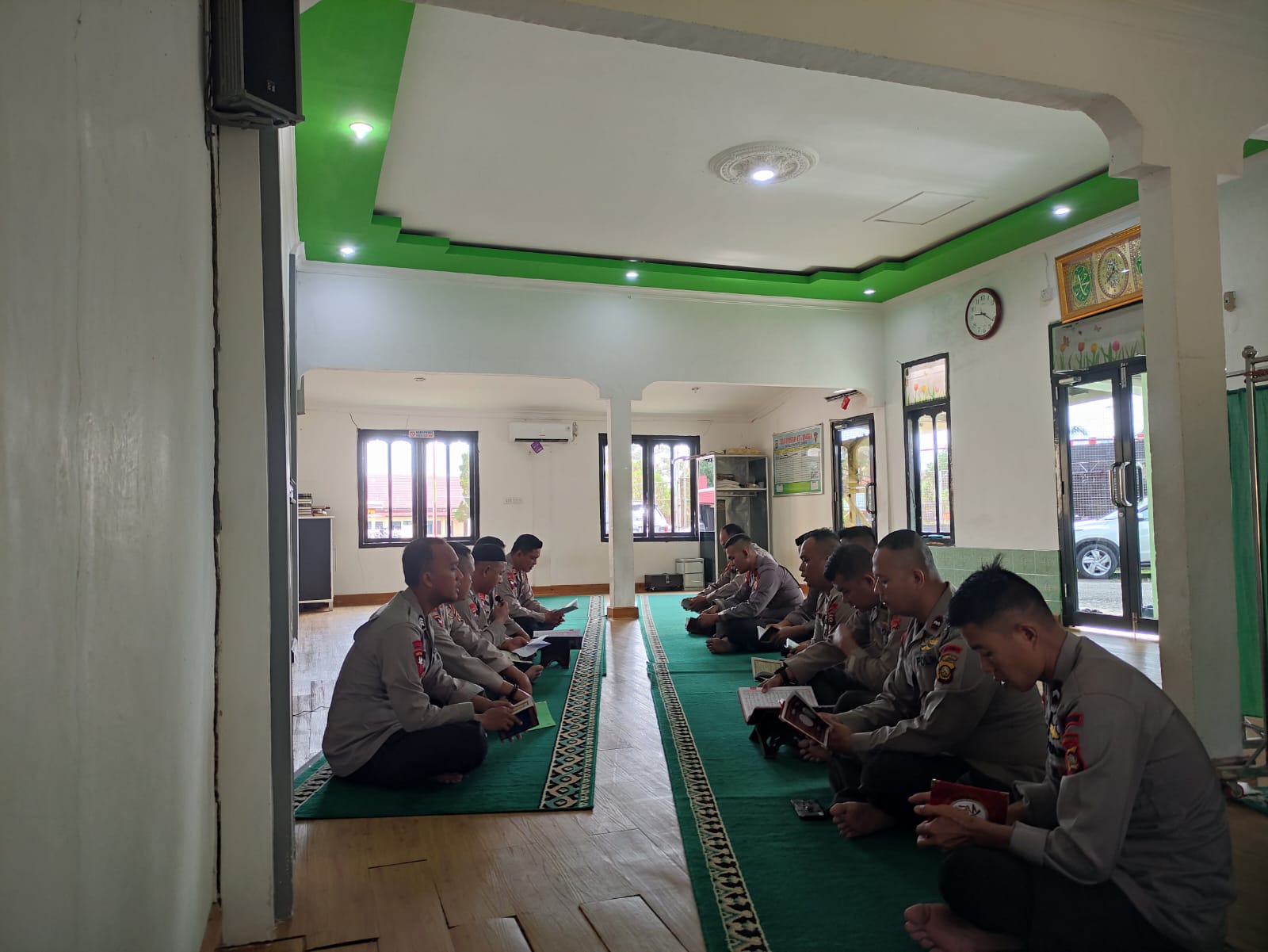 Satbrimob Polda Sumsel Batalyon B Pelopor Gelar Kegiatan Binrohtal, Bentuk Personel Berkarakter dan Humanis