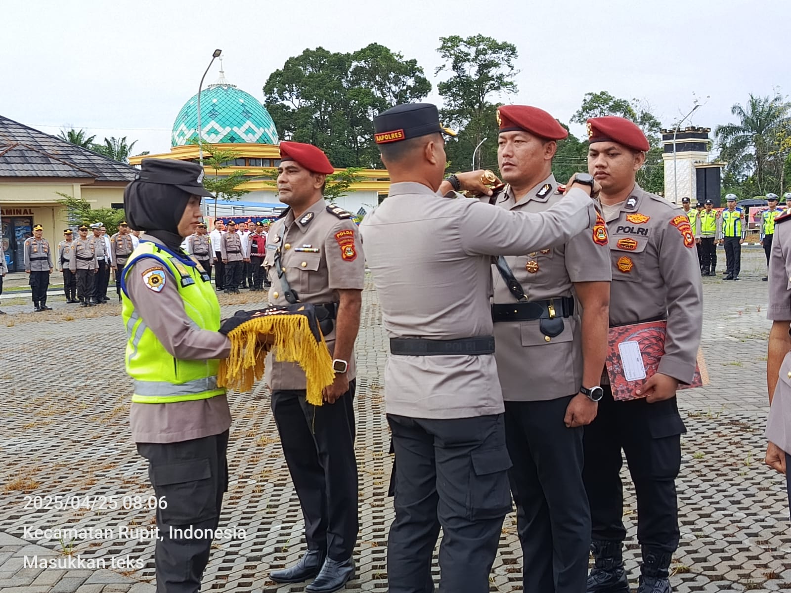 Iptu Nasirin Jabat Kasat Polres Reskrim Polres Muratara 