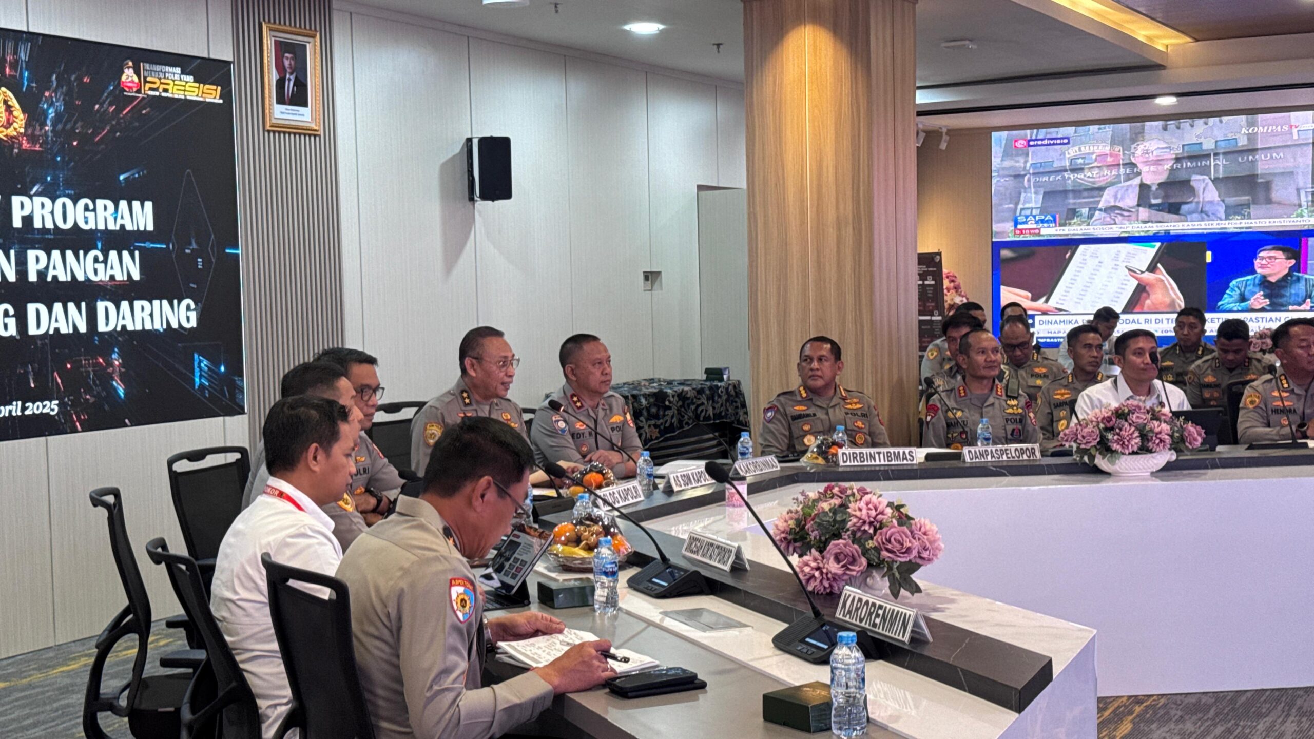 *Polri Dukung Ketahanan Pangan, Produksi Jagung Indonesia Meningkat pada Triwulan pertama 2025*