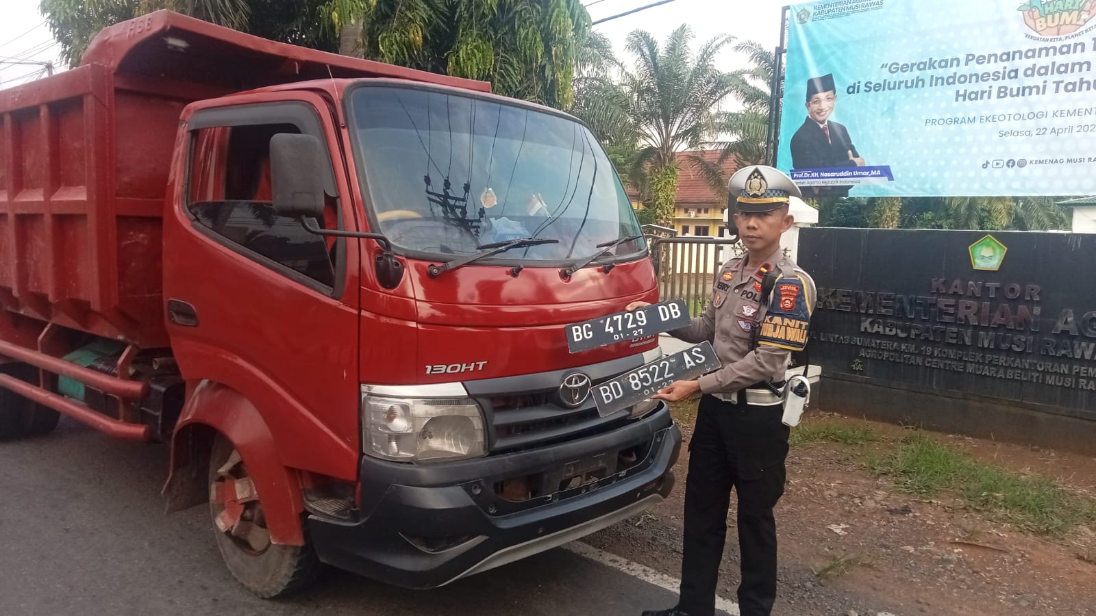 Cegah Pelanggaran Serta Tekan Lakalantas, Satlantas Polres Musi Rawas Gelar Hunting 