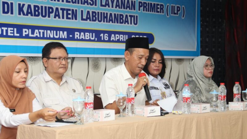 Staf Ahli Bupati Pimpin Rakor Lintas Sektor Implementasi ILP di Kabupaten Labuhanbatu