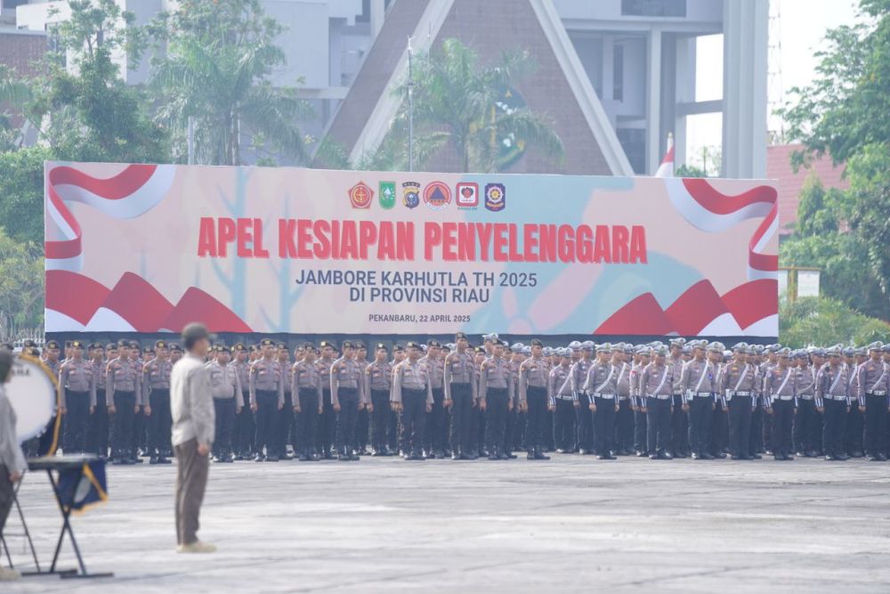Hadapi Kemarau Lebih Awal, TNI-Polri Siap Kawal Jambore Karhutla 2025