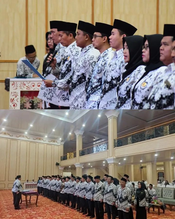 Bupati Musirawas: kepengurusan Yang Telah Dilantik Dapat Menjalankan Programnya dalam Meningkatkan Kompetensi guru dan tenaga kependidikan