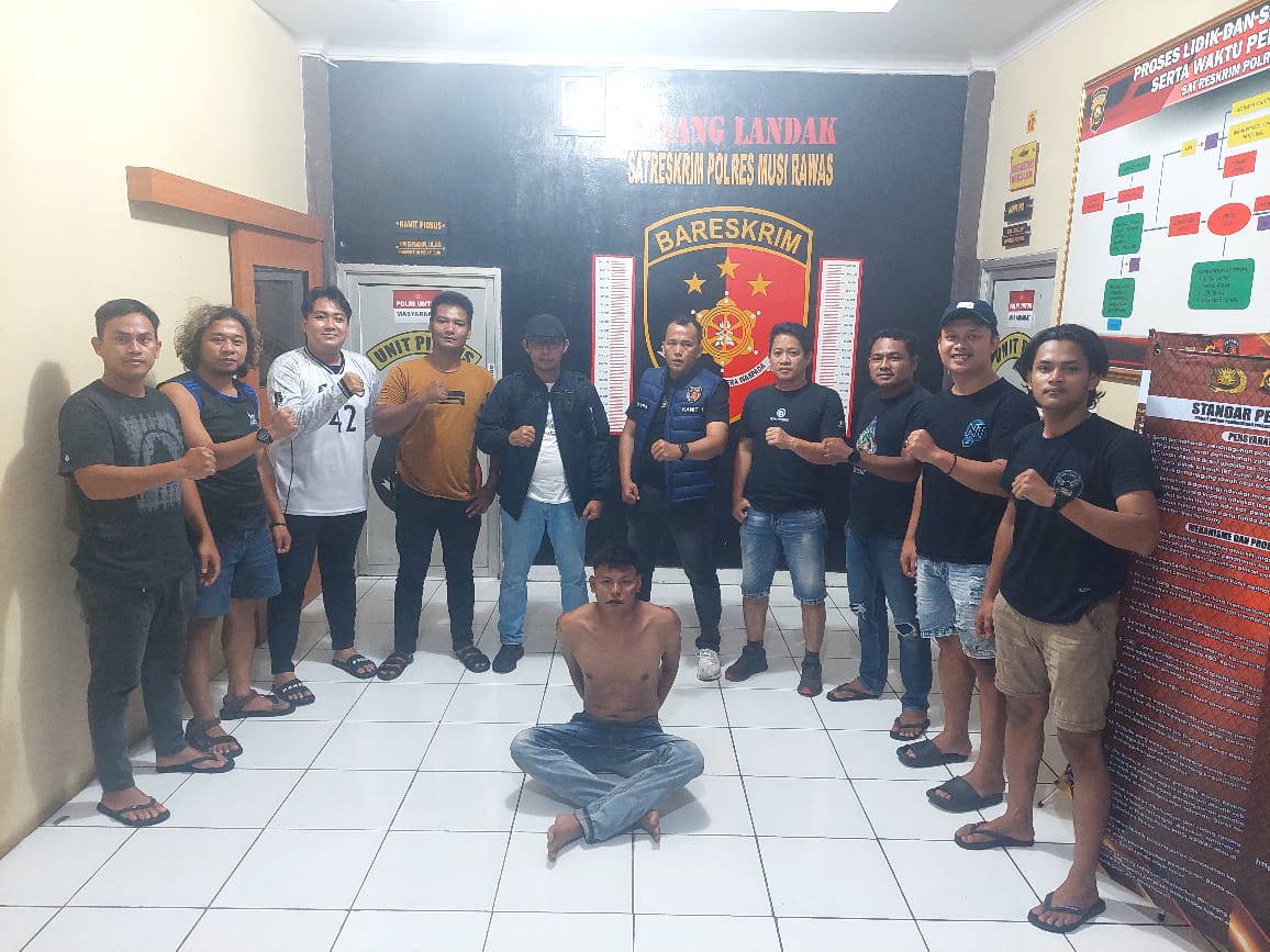 TIM LANDAK POLRES MUSI RAWAS BERHASIL BORGOL PELAKU CURAS DALAM GIAT OPS SIKAT 1 MUSI 2025