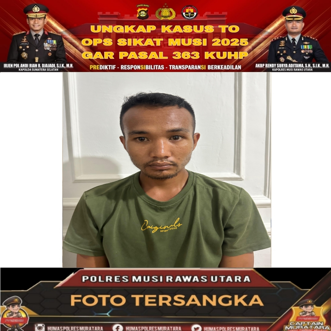 Curi Pipa Minyak Milik PT SRMD, Buronan Ditangkap