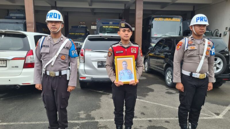 Salah Satu Polisi Di Polres Lubuk Linggau.Diberhentikan Dengan Tidak Hormat. 