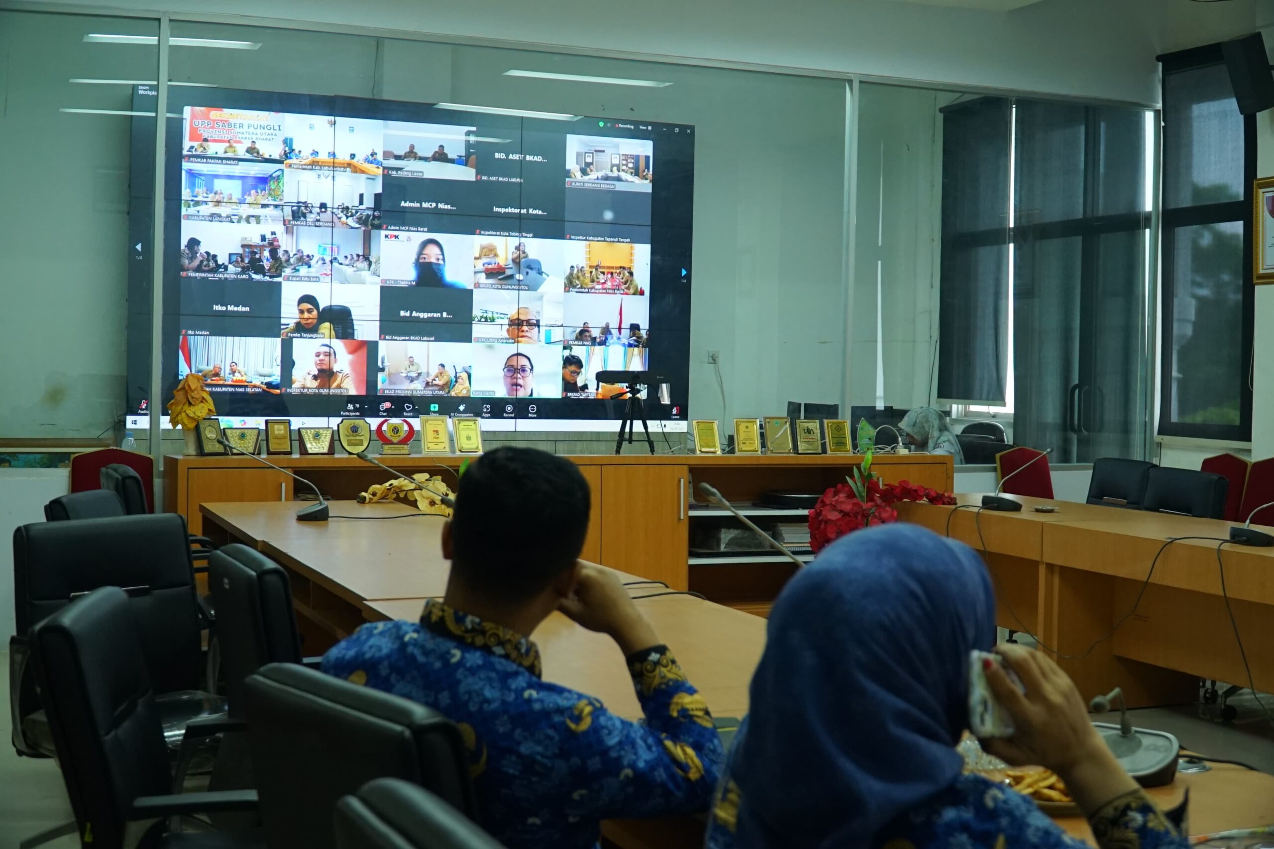 Pemkab Labuhanbatu Ikuti Rapat Koordinasi Perubahan APBD Tahun Anggaran 2025