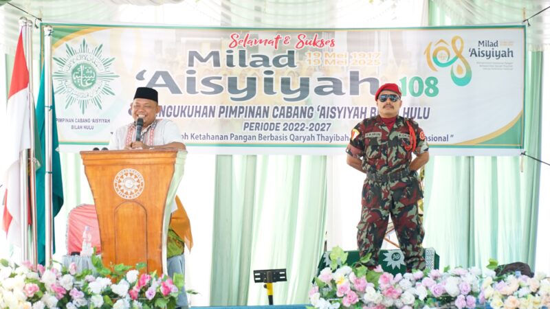 Hadiri Milad Aisyiyah ke-108, Wabup: Mari Bersinergi Membangun Labuhanbatu