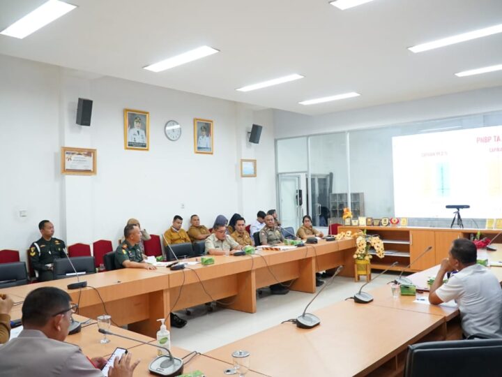 Sekda Labuhanbatu Pimpin Rakor Optimalisasi Penerimaan Opsen Pajak Kendaraan Bermotor dan BBNKB