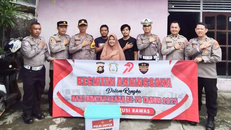 Hari Bhayangkara Ke-79 dan Peringatan 1 Muharam 1447 Hijriah, Polres Musi Rawas Gelar Anjangsana ke Keluarga Besar Polres Musi Rawas