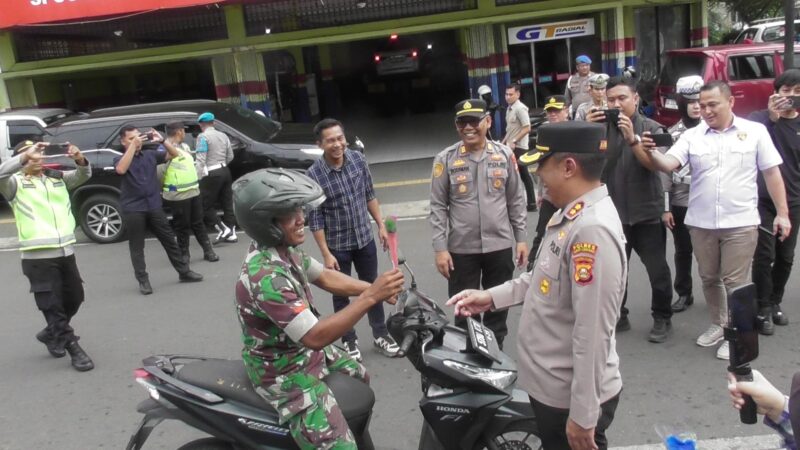 Pererat Sinergi Antara Kepolisian Dengan Insan Pers Polres Lubuklinggau Gelar Aksi Sosial