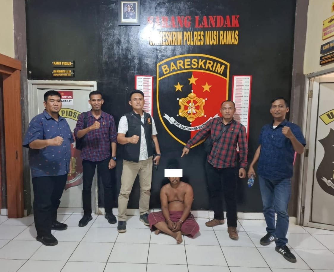 Diduga Cabuli Dua Bocah Dibawah Umur Secara bergantian, Unit PPA Satreskrim Polres Musi Rawas Ringkus Petani Kopi