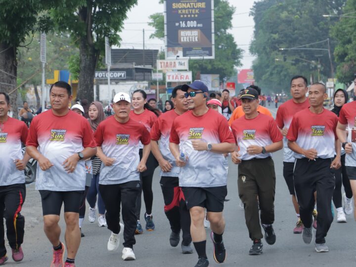 Polres Lubuklinggau Selenggarakan Bhayangkara Charity Run dengan lomba lari 5K dan 10K 