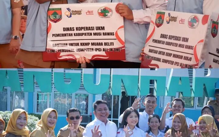 Dua koperasi yang Ditunjuk Sebagai Percontohan di kabupaten Musirawas yakni Koperasi Desa Muara Beliti Baru dan Koperasi Kelurahan O Mangunharjo