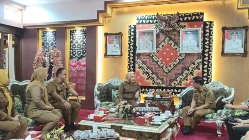 Wakil Bupati Rejang Lebong Dr. H. Hendri Praja, S.STP.,M.Si Beraudiensi Sekaligus Bersilaturahmi dengan Bupati Musi Rawas Hj. Ratna Machmud 