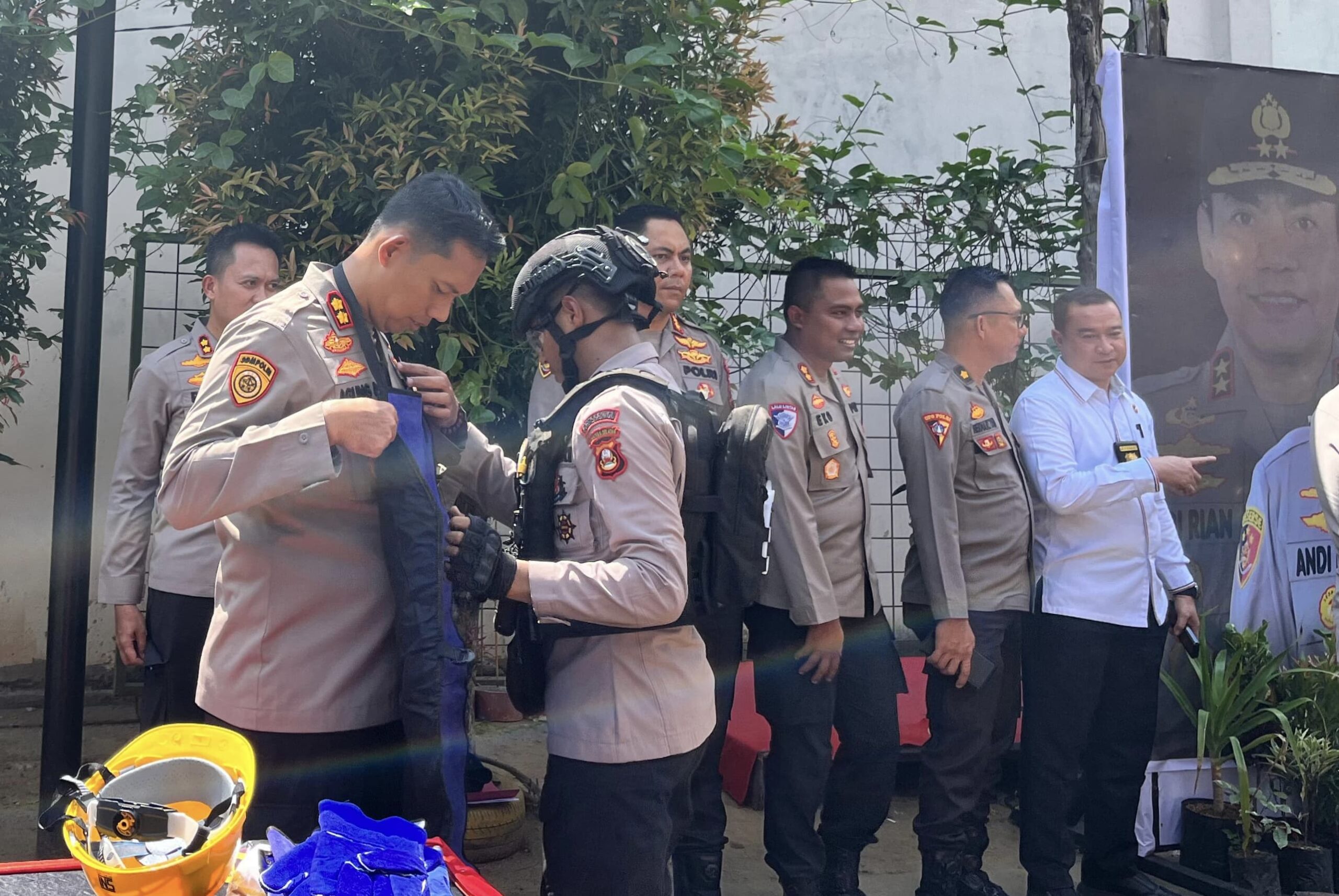 Siap Dukung Kebijakan Kapolda Sumsel, Kapolres Musi Rawas Hadiri Pemusnahan Barang Bukti Operasi Senpi I Musi 2025