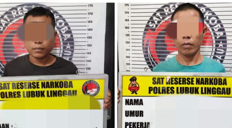 Polres Lubuklinggau, Polda Sumsel, Ungkap Kasus Narkoba Dengan Dua Tersangka Sekaligus