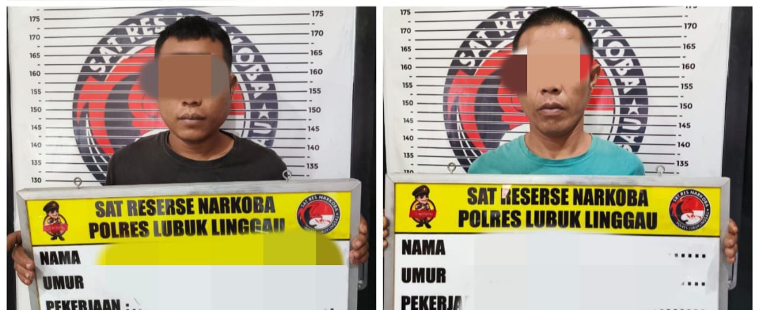 Polres Lubuklinggau, Polda Sumsel, Ungkap Kasus Narkoba Dengan Dua Tersangka Sekaligus