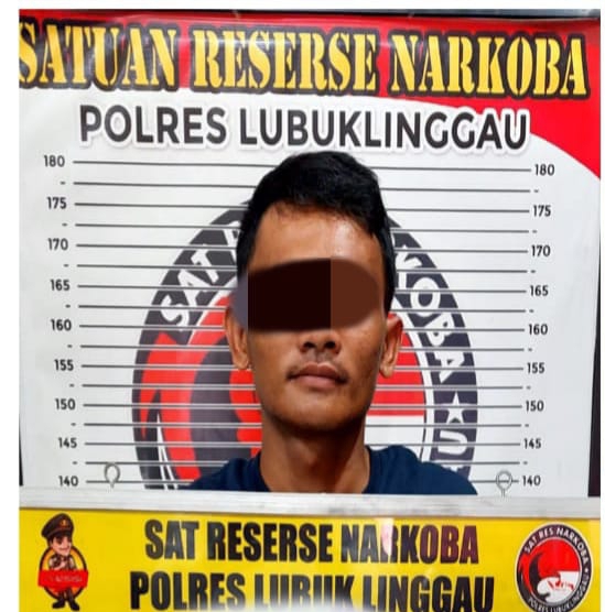 Tersangka AK Residivis Narkoba Kembali Ditangkap Satresnarkoba Polres Lubuklinggau