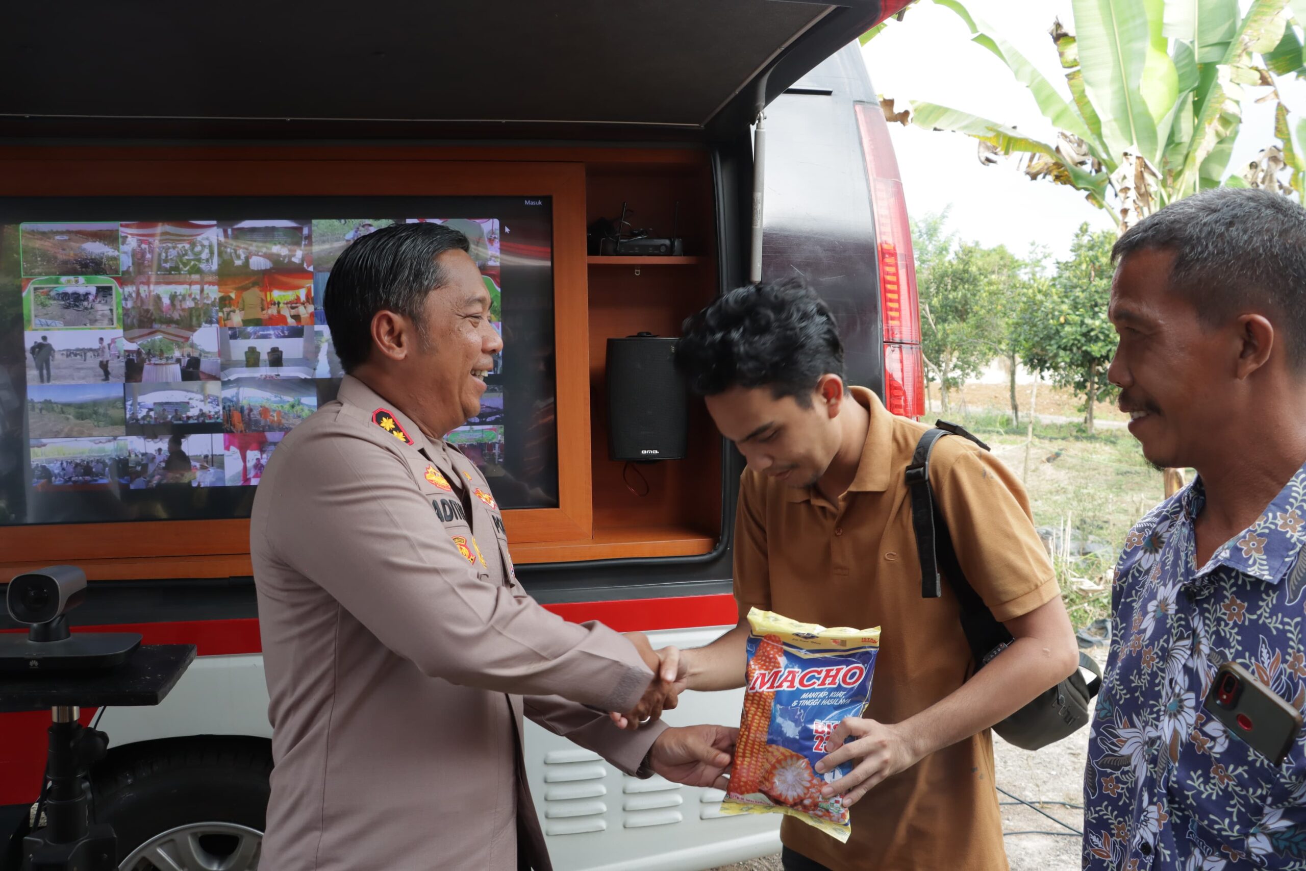 Kapolres Lubuklinggau Bersama Forkopimda Giat Penanaman Jagung Mendukung program Pangan Nasional