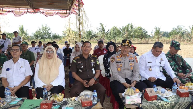 Dukung Program Pangan Nasional, Polres Musi Rawas Tanam Jagung di Lahan Perhutanan Sosial 