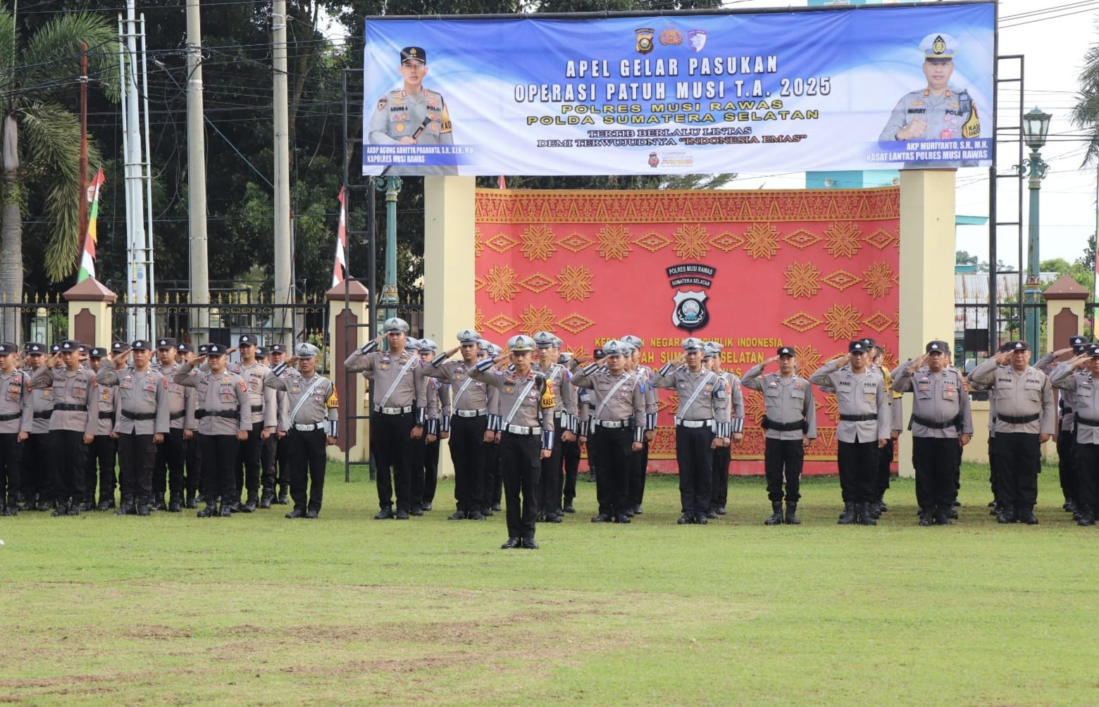 Warnai Operasi Patuh Musi 2025, Satlantas Polres Musi Rawas Terima Dua Piagam Penghargaan Tingkat Nasional