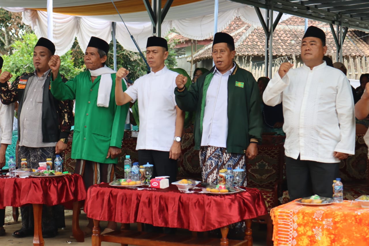 Wakil Bupati Lampung Utara Hadiri Pengajian Akbar Peringatan Tahun Baru Islam dan Rutinan Triwulan NU di Abung Timur