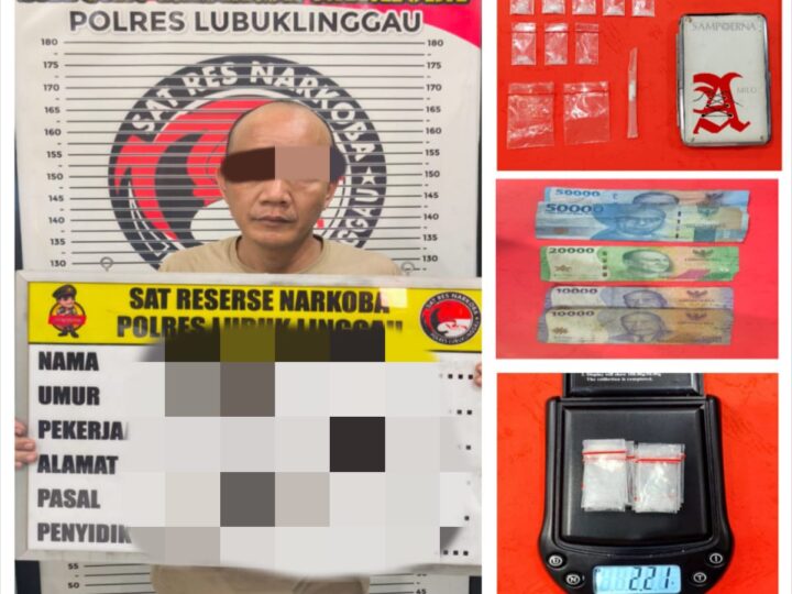 Petugas Satresnarkoba Dengan Sigap Meringkus Pelaku, Walaupun Sempat Melakukan Akni Nekat Melompat Lewat Jendela