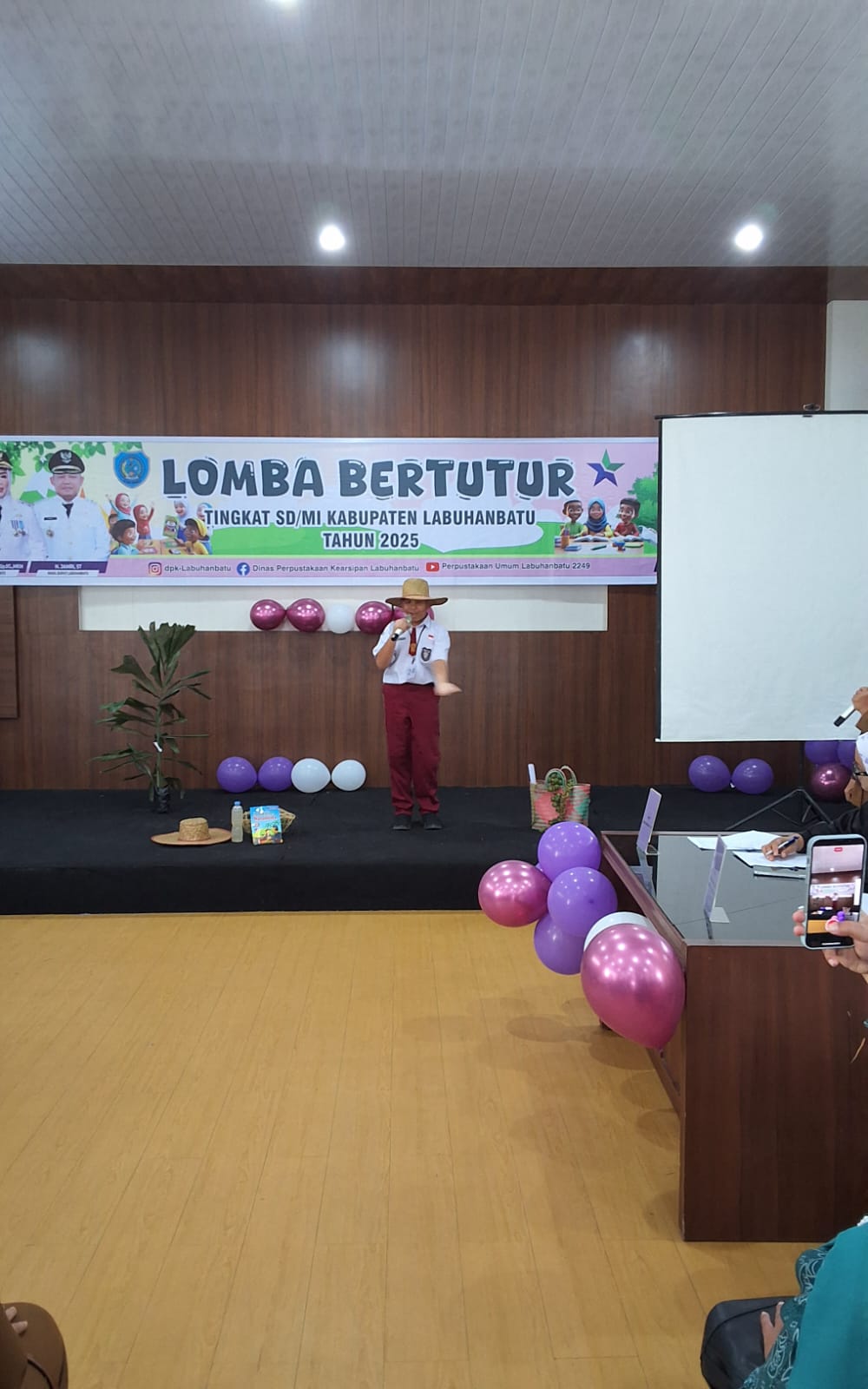 Bupati Buka Lomba Bertutur Tingkat SD/MI Kabupaten Labuhanbatu 2025 Dengan Tema “Pembudayaan Gemar Membaca”