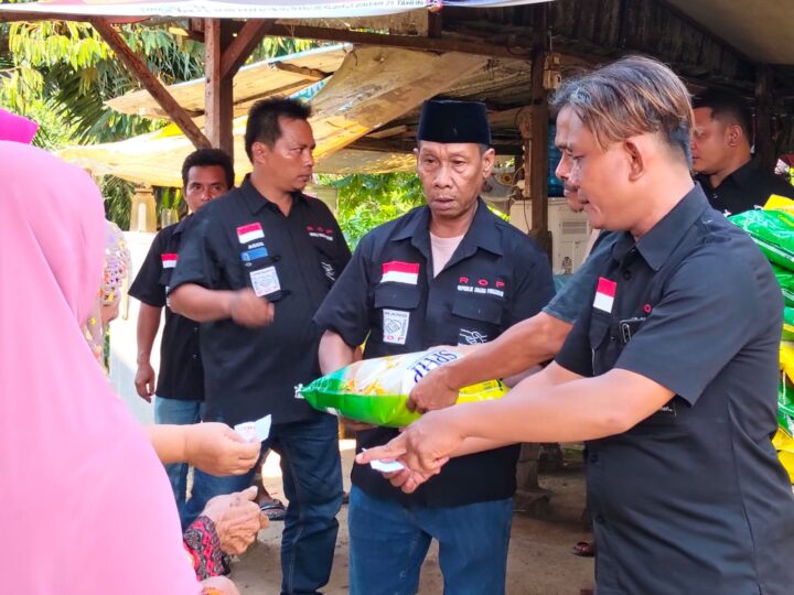 Apresiasi..!!! ROP Salurkan Setengah Ton Beras Kepada Janda dan Lansia