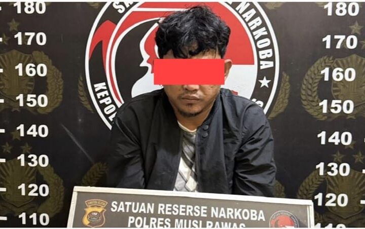 Sita 204,1 Gram Sabu, Satresnarkoba Polres Musi Rawas Ringkus Residivis Sabu Asal Lubuk Linggau